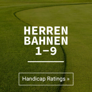 Course Ratings Herren Bahnen 1-9