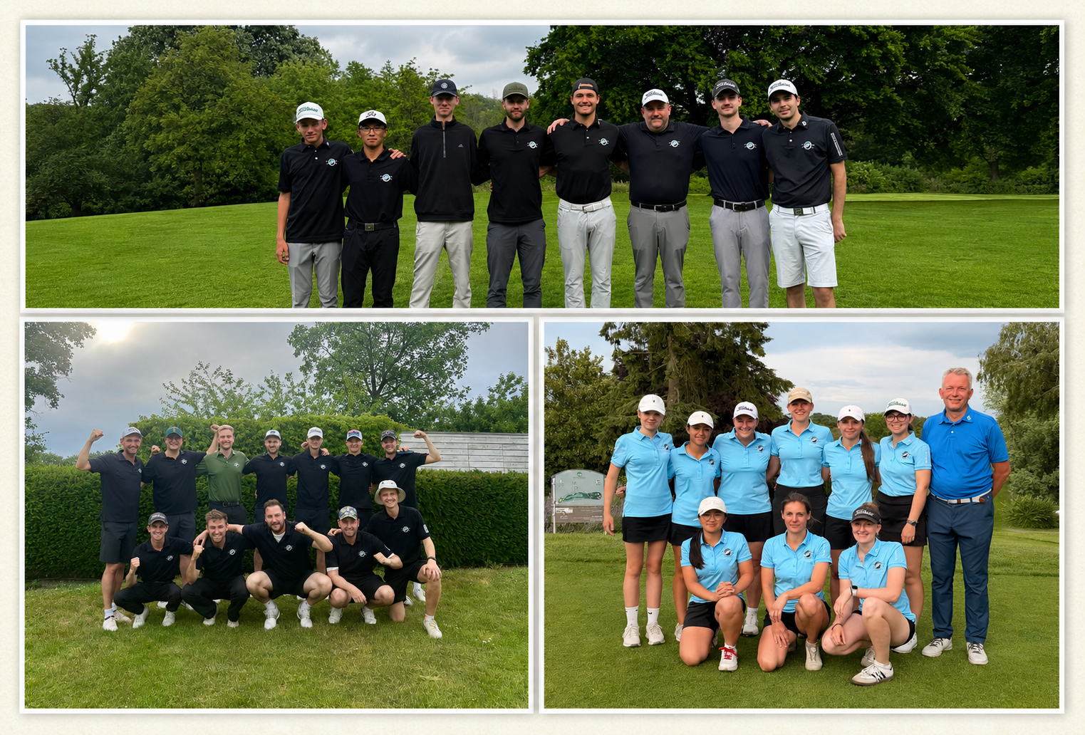 Drei Mannschaften, drei Tagessiege